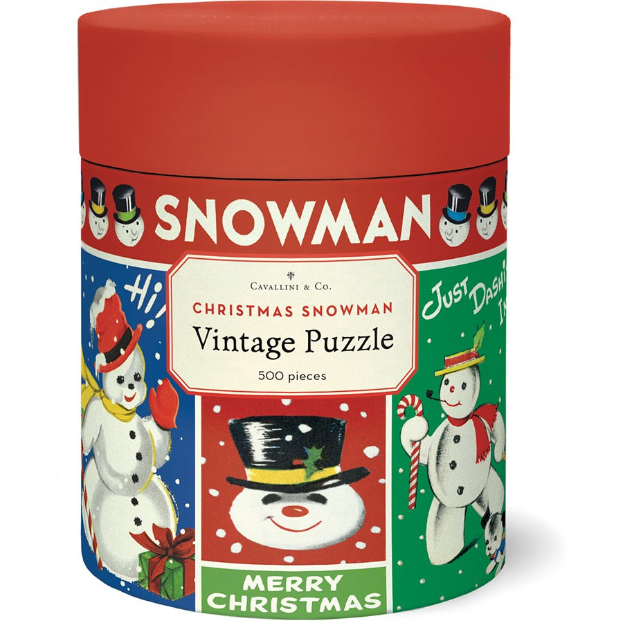 Christmas Snowman 500 Piece Puzzle