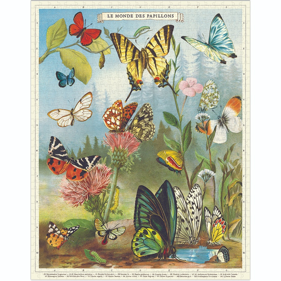 World of Butterflies 1,000 Piece Puzzle