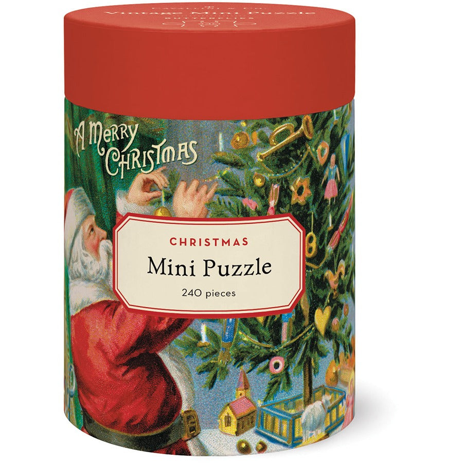 Christmas Santa 240 Piece Mini Puzzle