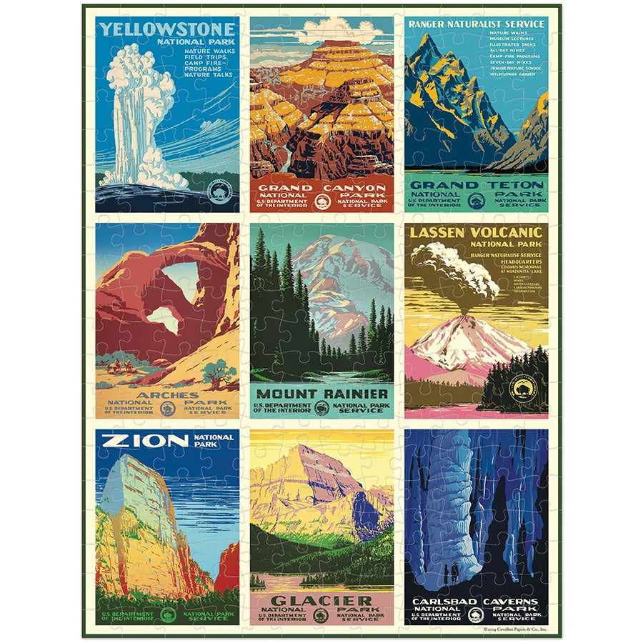 National Parks Mini 240 Piece Puzzle