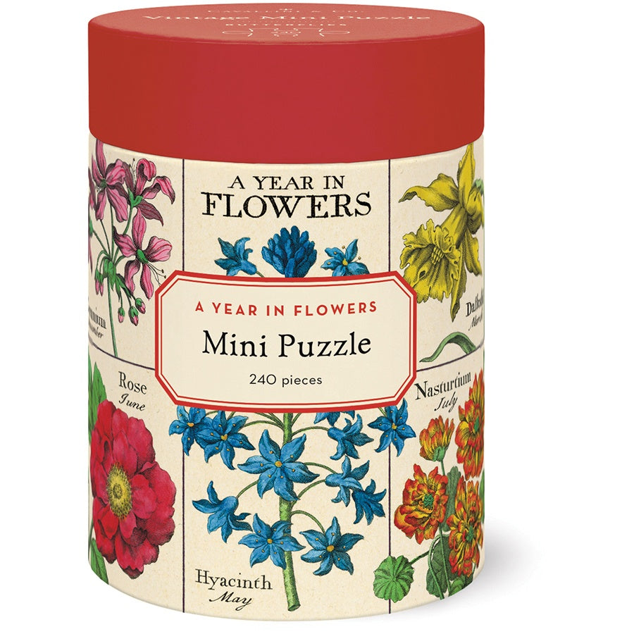 Year in Flowers 240 Piece Mini Puzzle