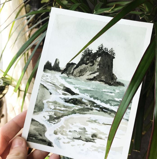 Rialto Beach Art Print 5x7