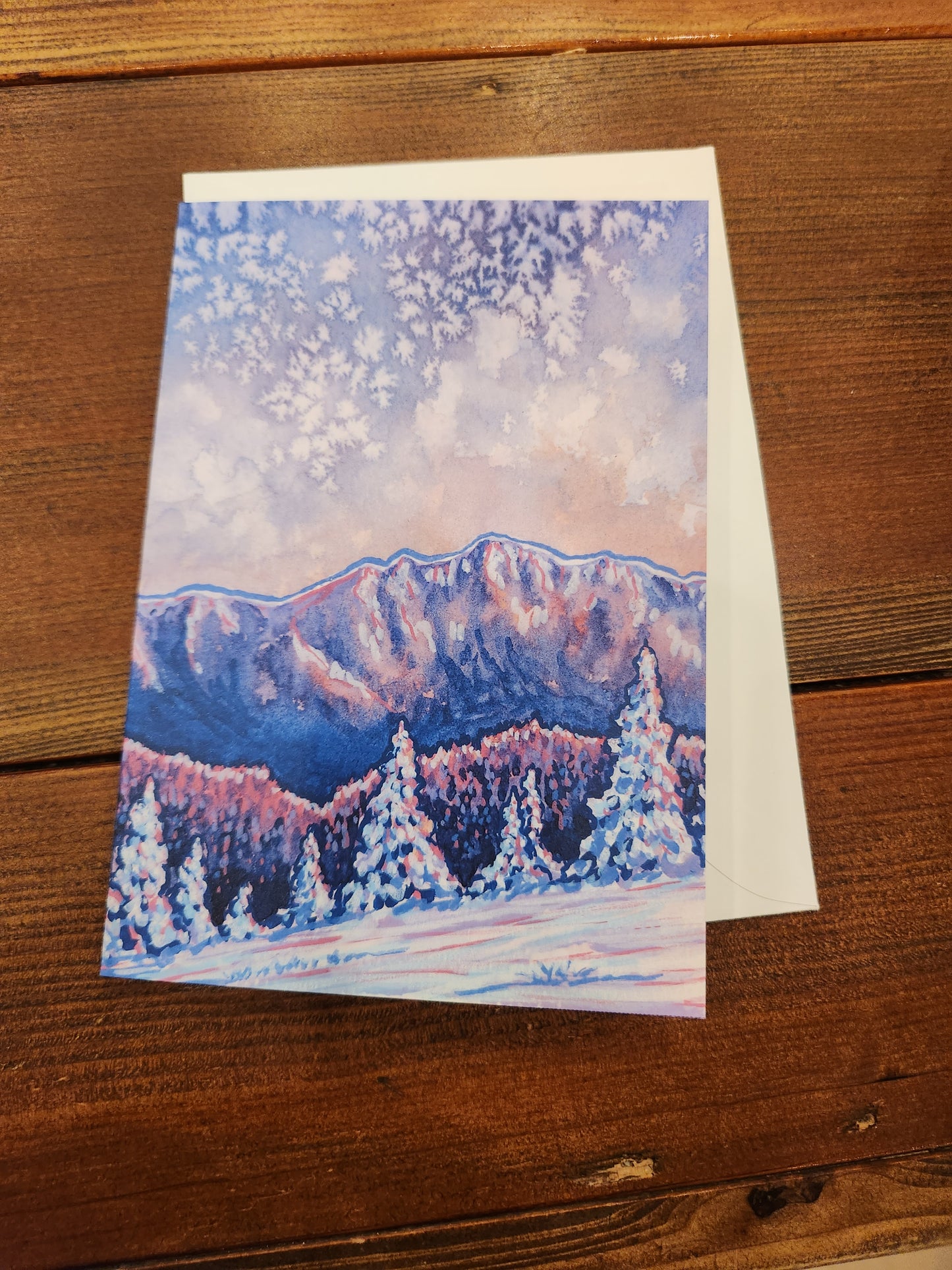 First Snowfall Greeting Card