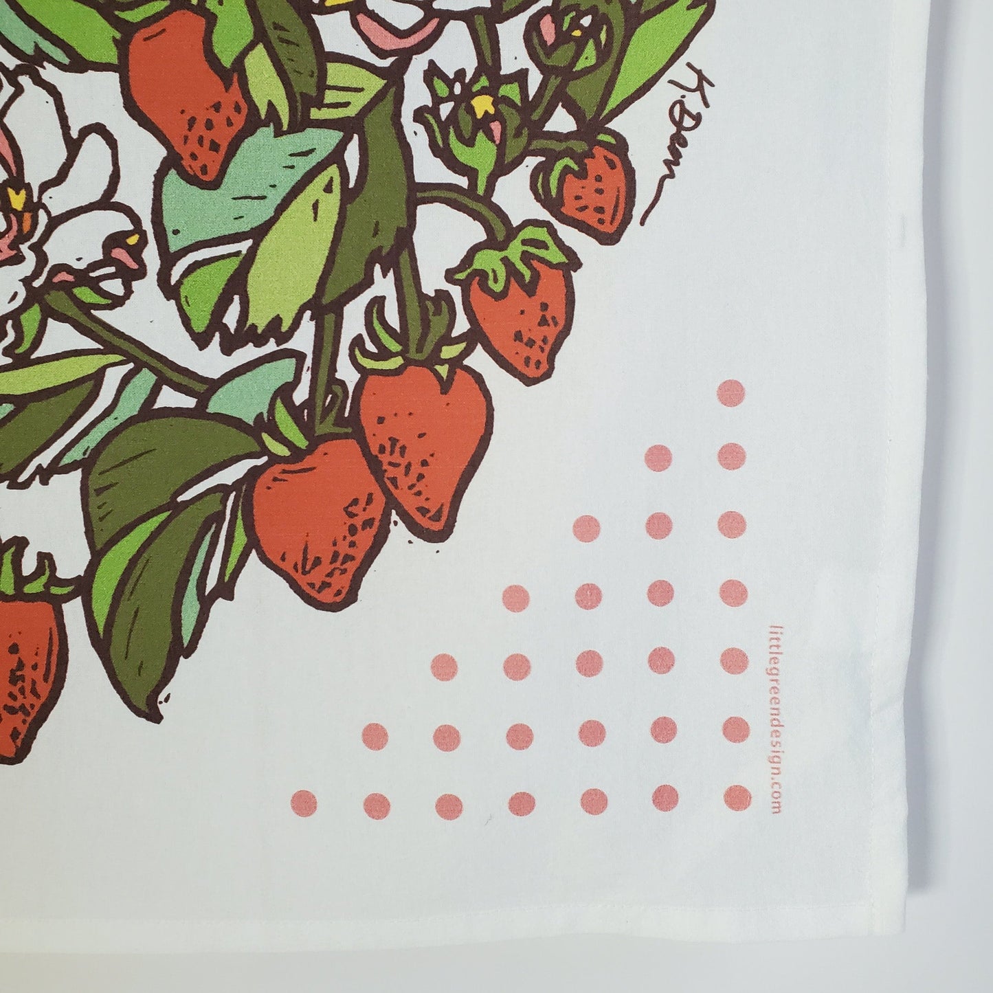 Strawberry Tea Towel