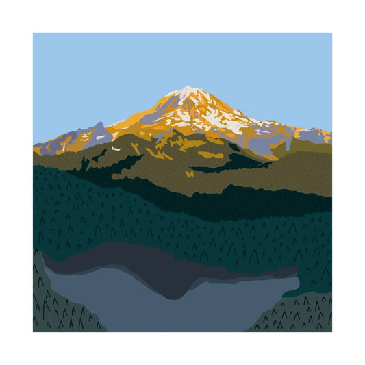Tolmie Peak Print
