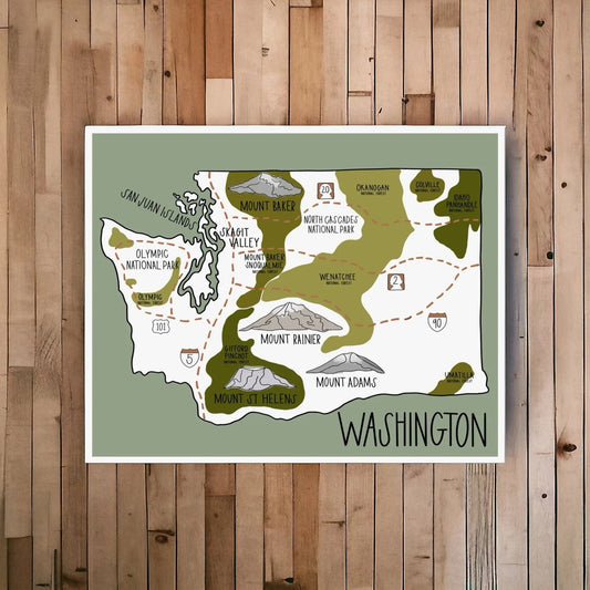 Washington State's Forests Print