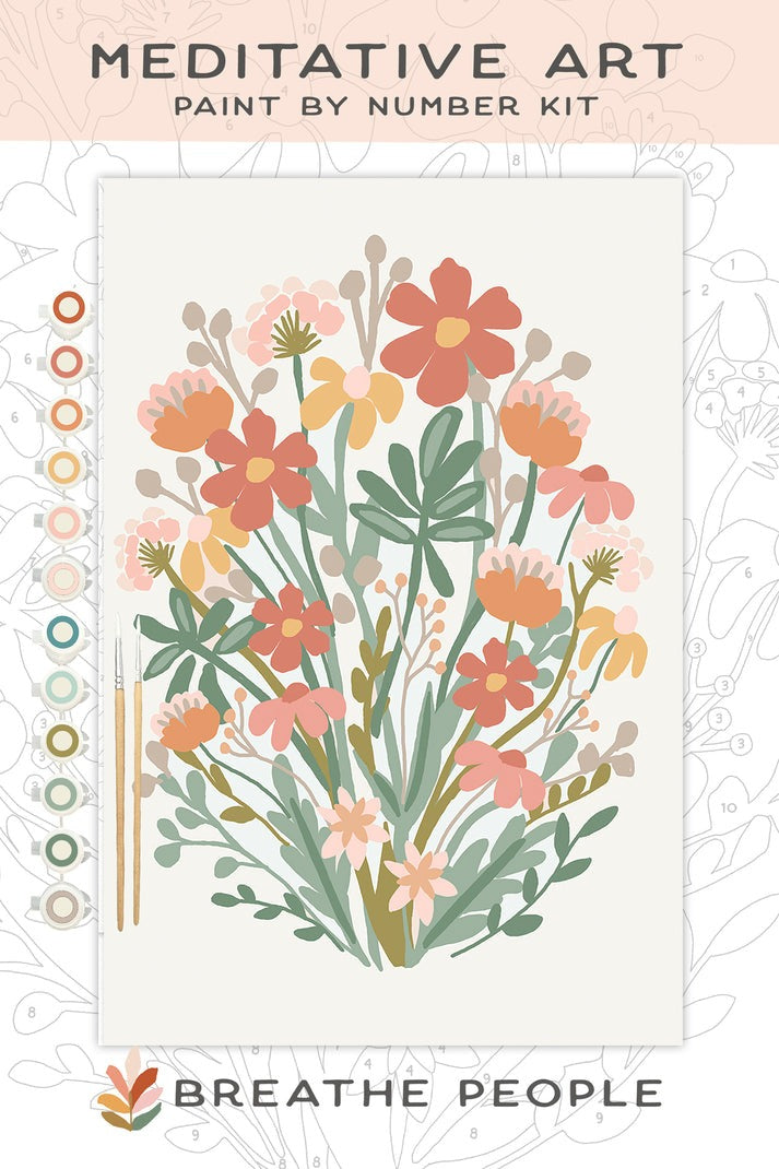 Wildflowers Paint by Number Kit