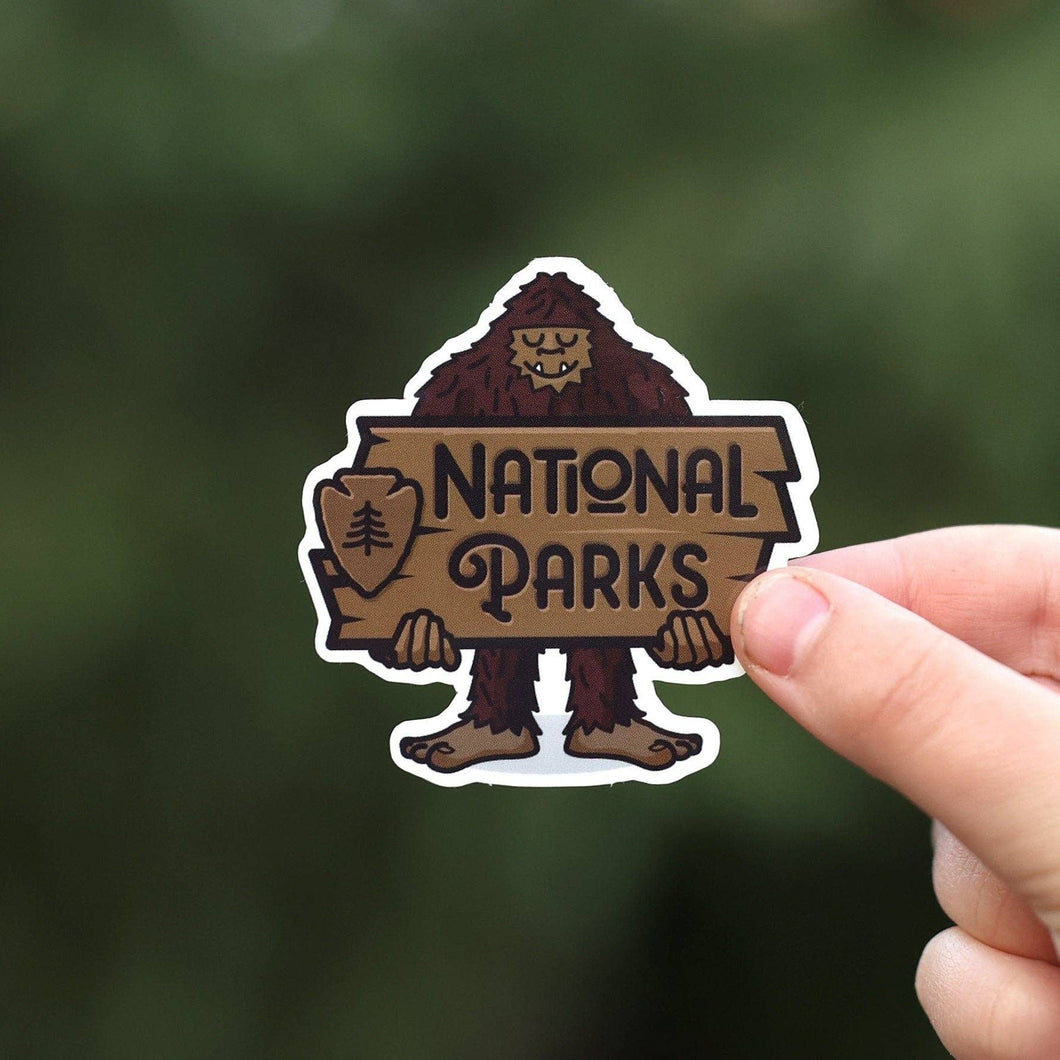 Bigfoot National Park Sticker