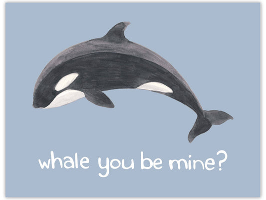 Orca Love Card
