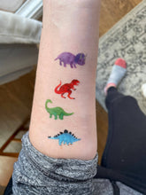 Load image into Gallery viewer, Dinosaurs Temporary Tattoo Set
