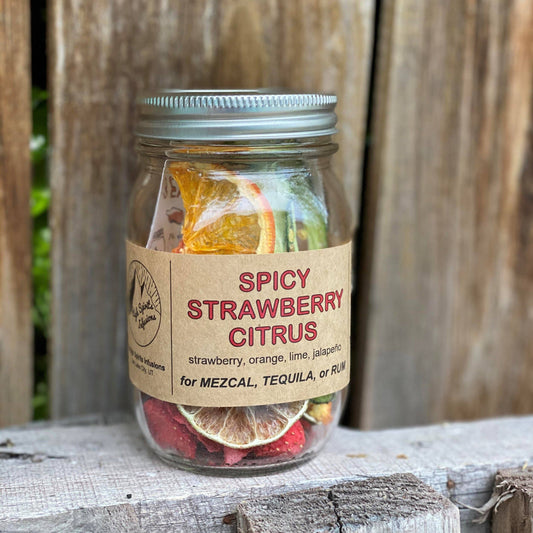 Spicy Strawberry Citrus spirit infusion kit