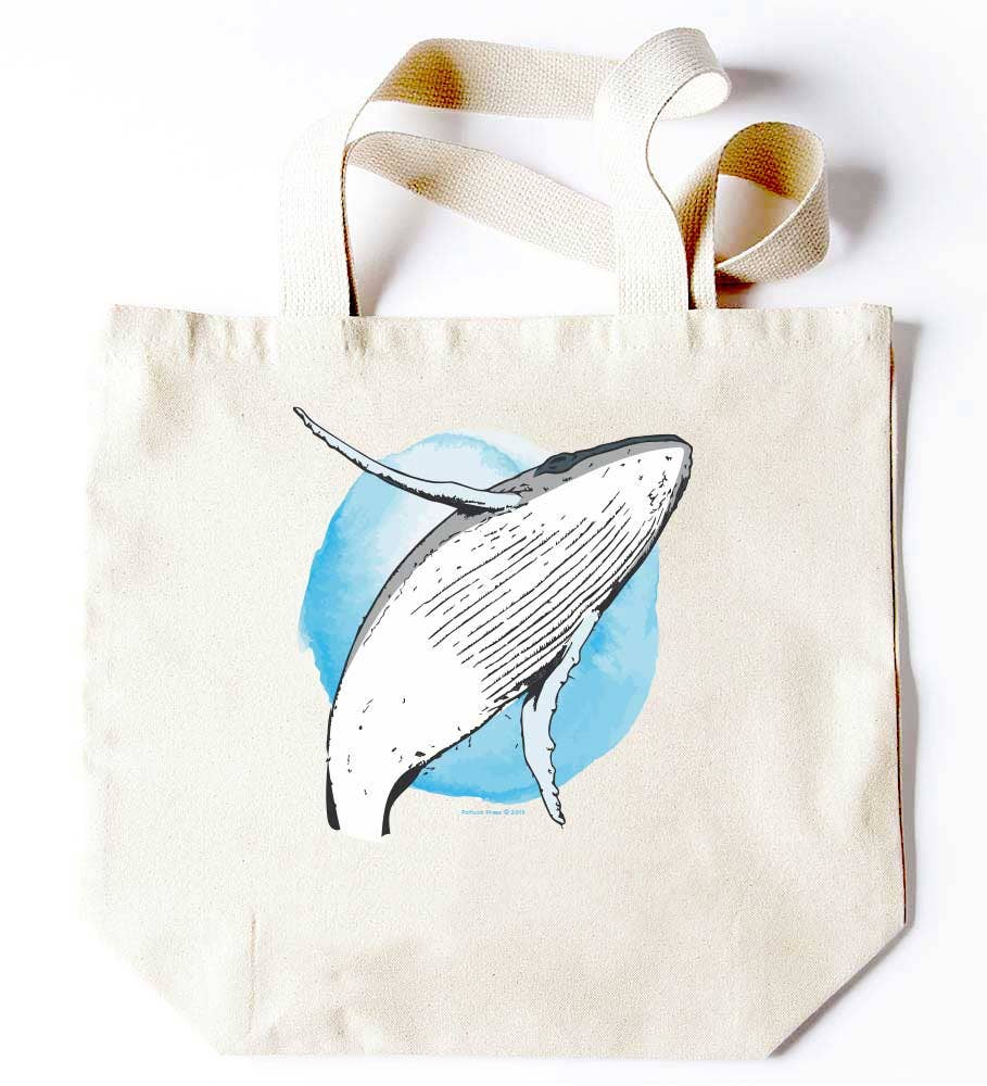 Gray Whale Underbelly Tote