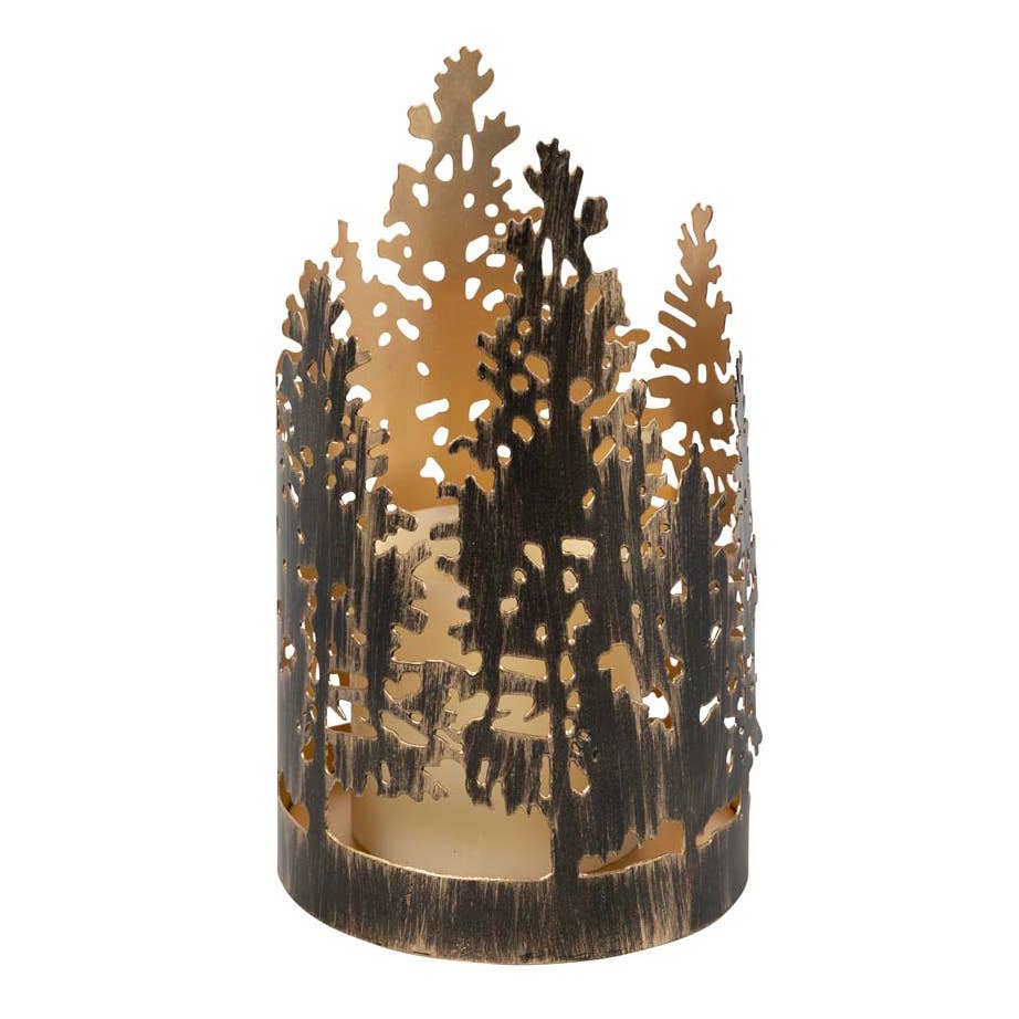 Forest Shimmer Candleholder - Medium