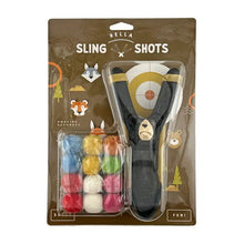 Load image into Gallery viewer, Bear Slingshot + Felt Ammo
