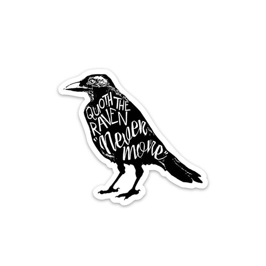 Quoth the Raven Sticker