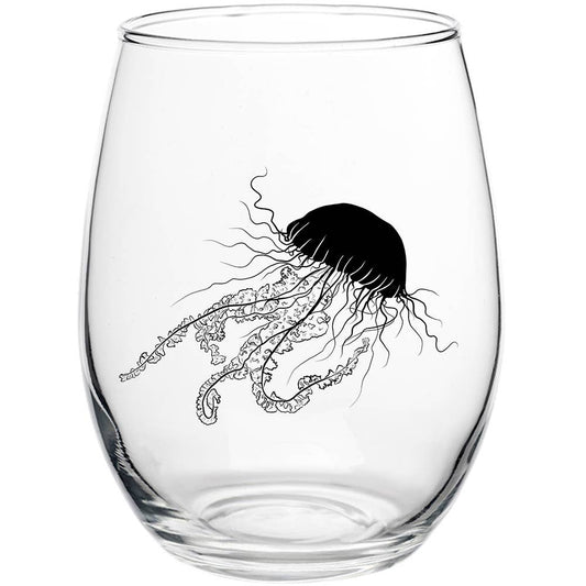 Jellyfish Stemless Wine Glass