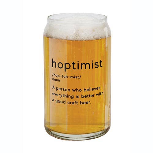 Hoptimist Glass