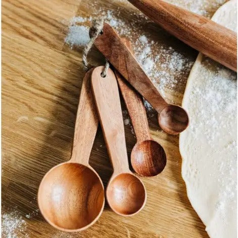 Wood Measuring Spoons