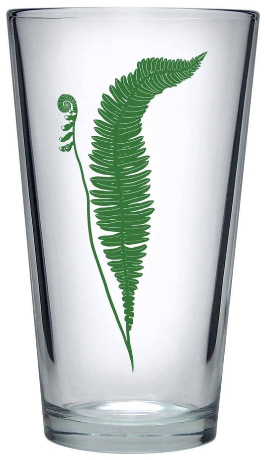 Set of 2 Fern & Frond Pint Glasses