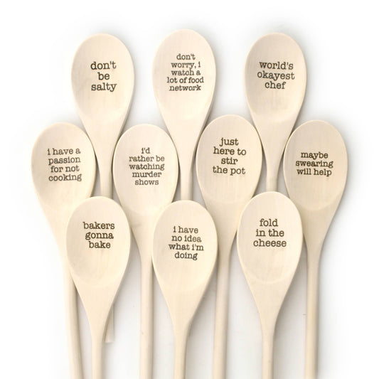 Snarky Wooden Spoons