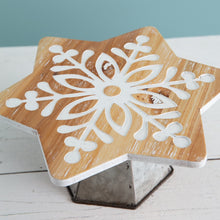 Load image into Gallery viewer, Snowflake Dessert Stands

