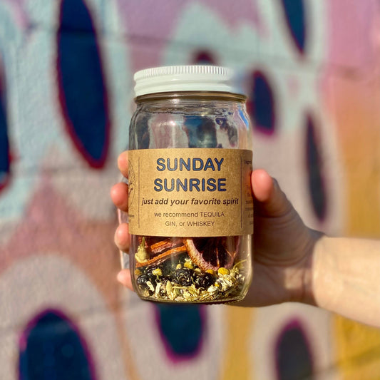 Sunday Sunrise spirit infusion kit