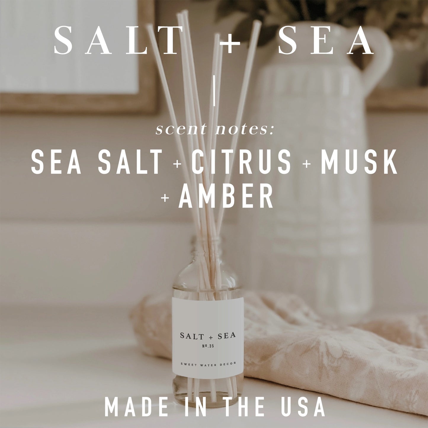 Salt and Sea Reed Diffuser