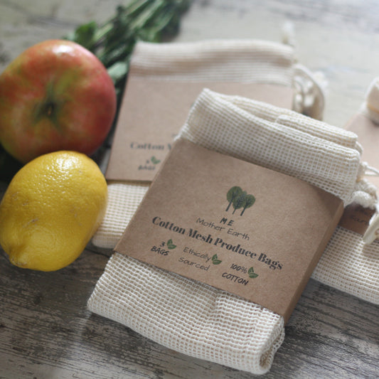 Reusable Cotton Produce Bags 3 pack