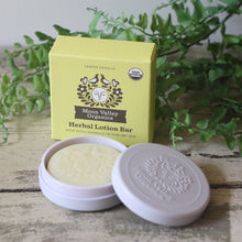 Load image into Gallery viewer, Lemon Vanilla Herbal Lotion Bar
