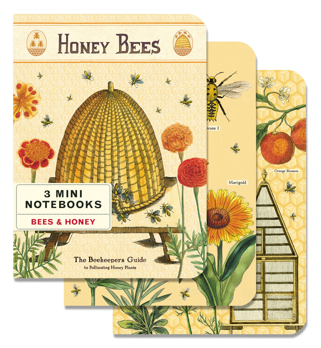 Honey Bees Mini Notebooks