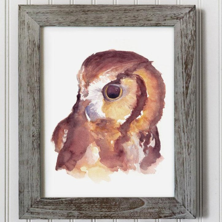 Forest Owl Print