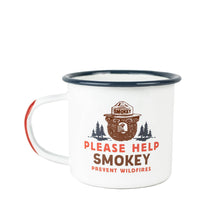 Load image into Gallery viewer, Smokey Bear Enamelware Mug
