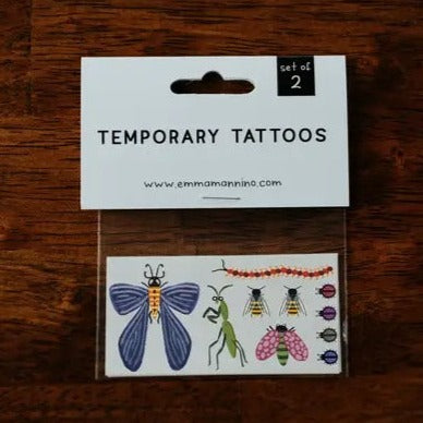 Bug Temporary Tattoos