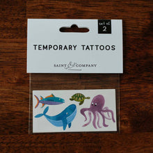 Load image into Gallery viewer, Wild Sea Temporary Tattoos
