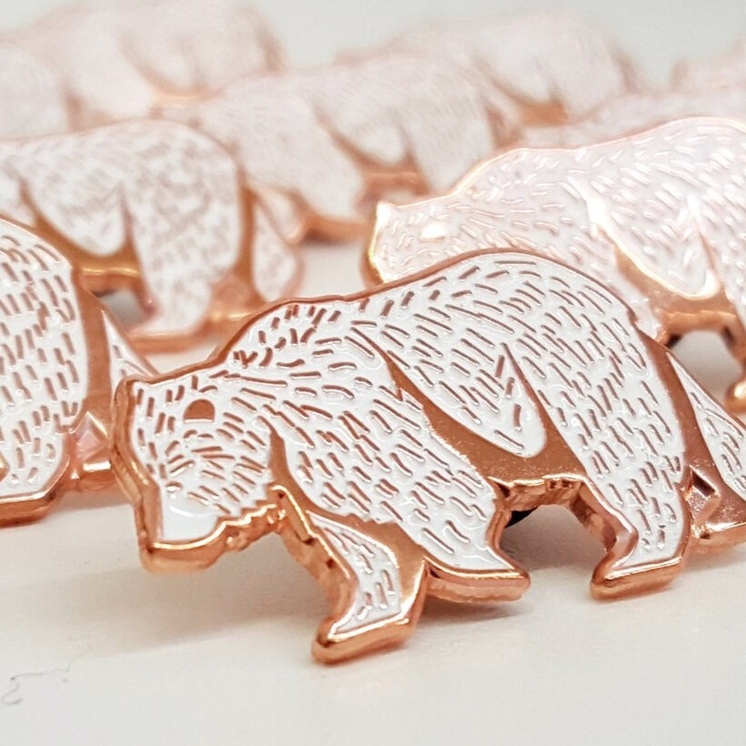 Bear Enamel Pin