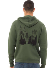 Load image into Gallery viewer, Into the Evergreen Zip Up Hoodie
