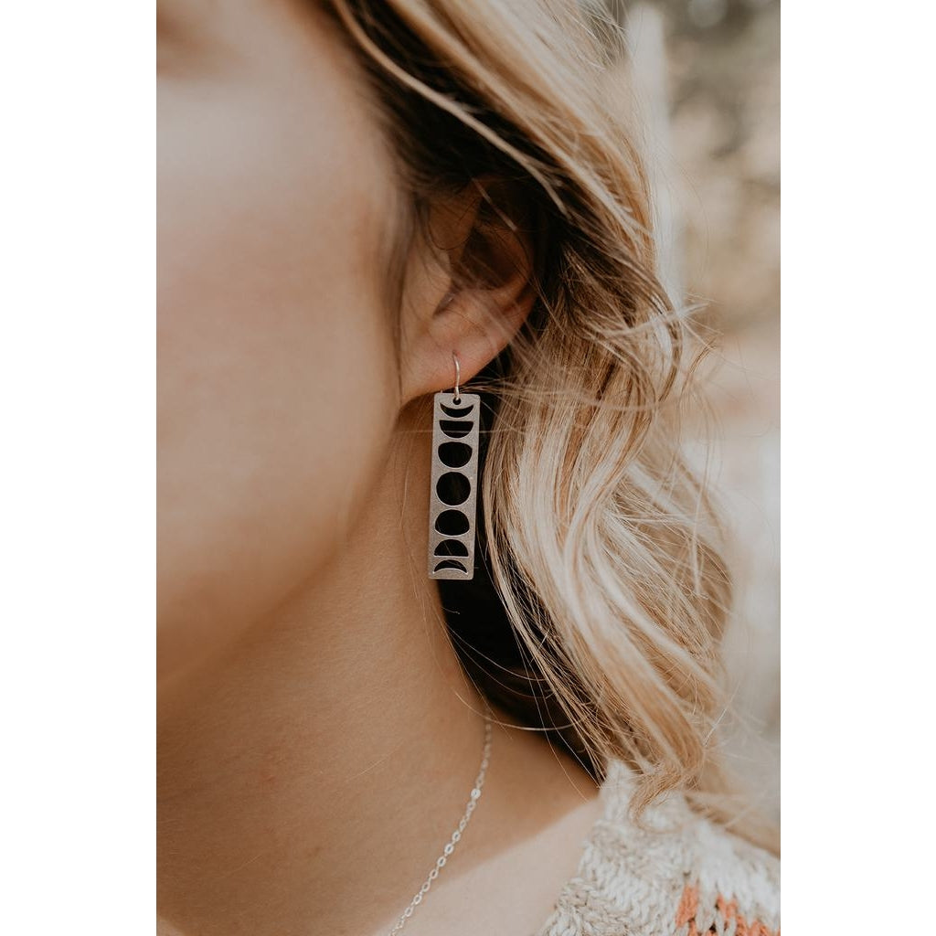 Moon Phase Earrings