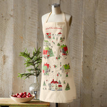 Load image into Gallery viewer, Christmas Village Apron
