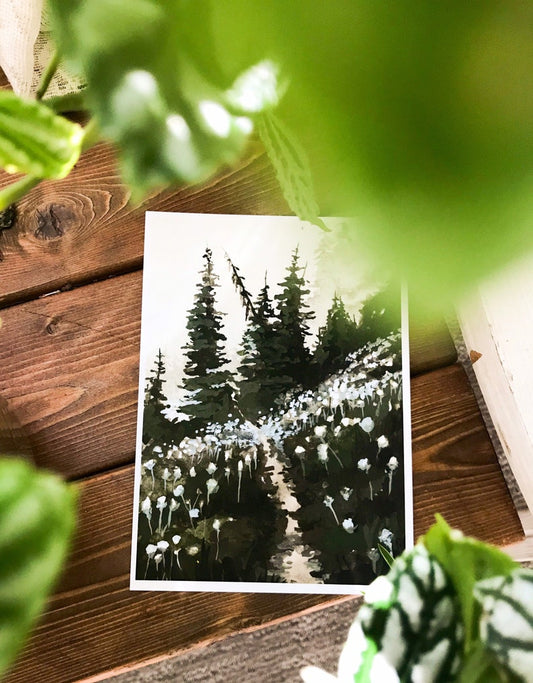 Beargrass Meadow Art Print 5x7