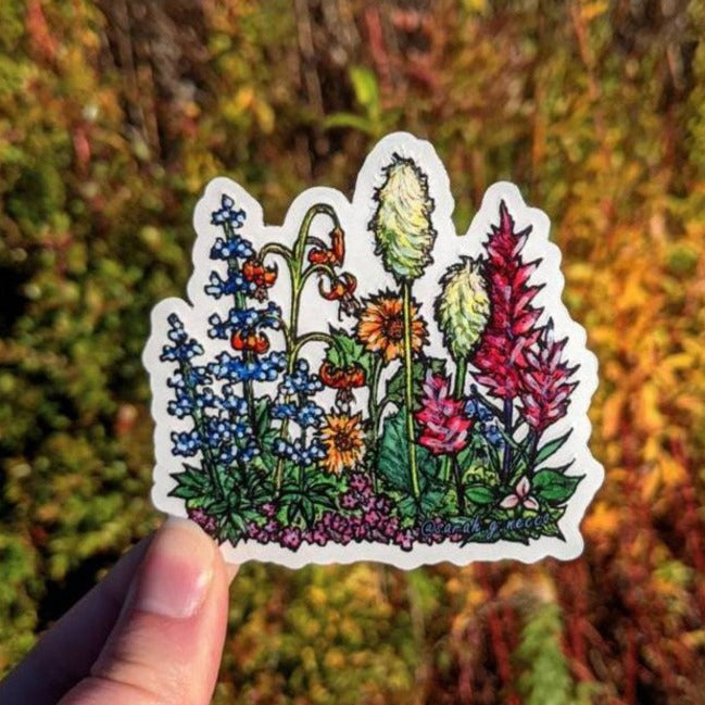 PNW Wildflowers Sticker