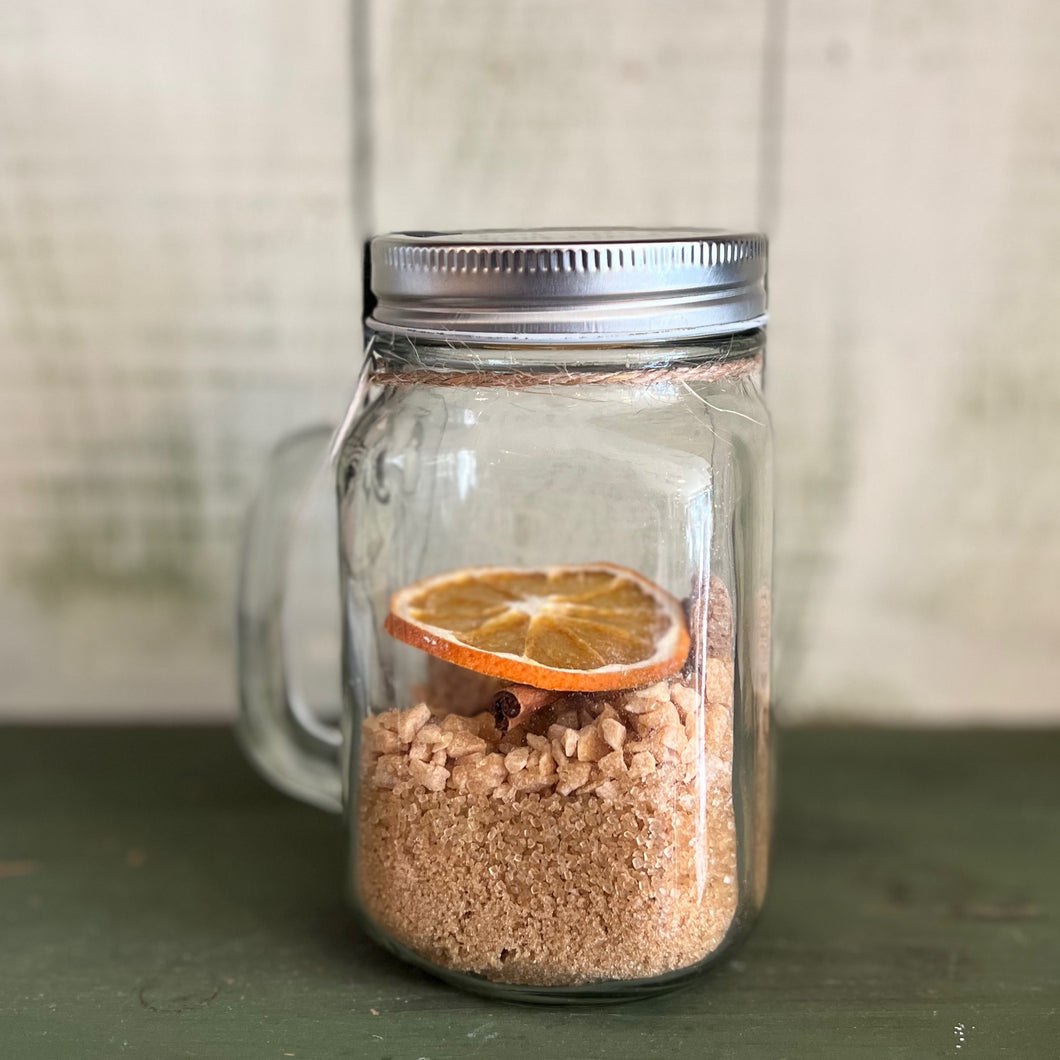 Spiced Maple Bourbon Infusion Jar
