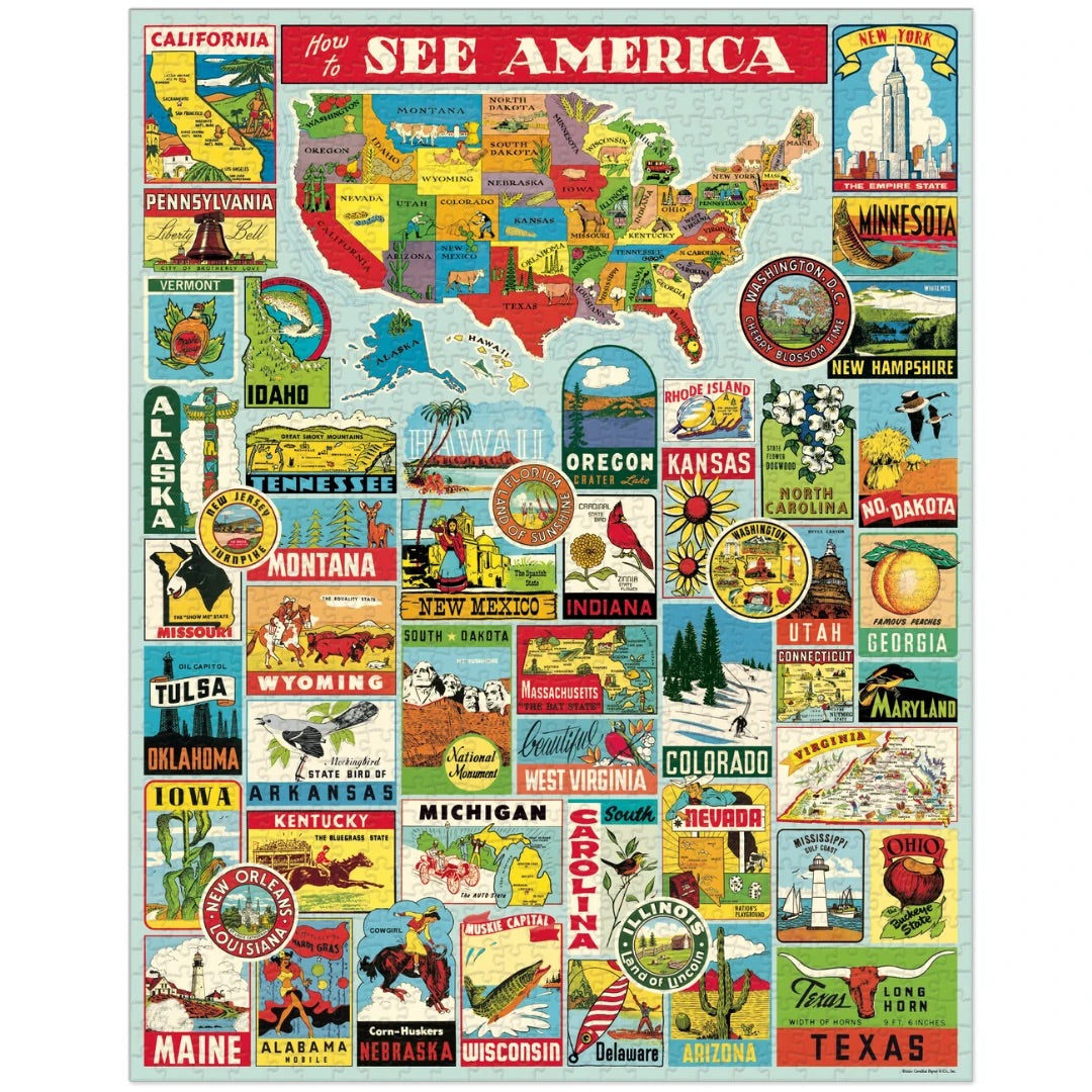 See America 1,000 pc Puzzle