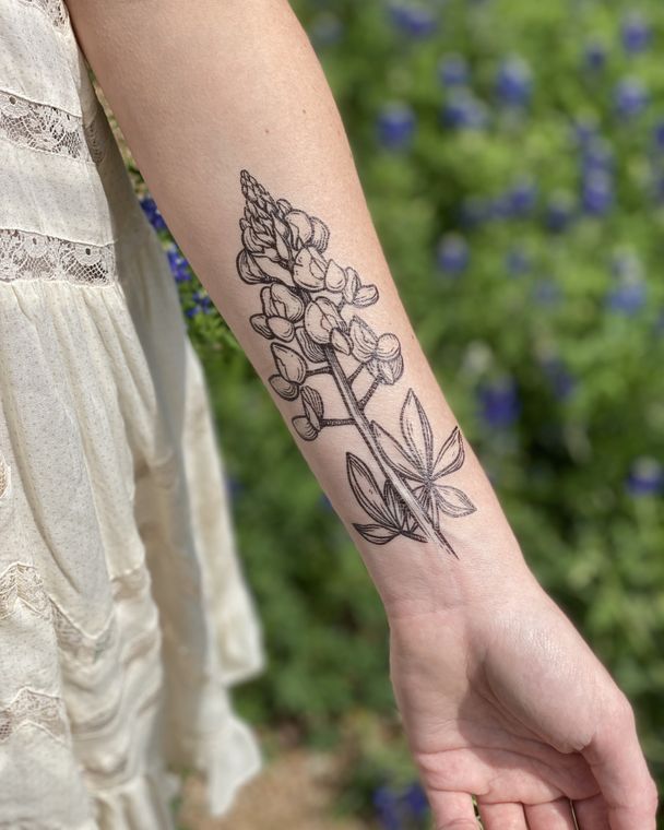 82 Uncommon Bluebonnet Tattoo Ideas with Meaning