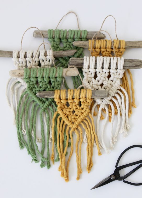 Mini Macrame Wall Hanging