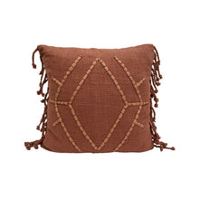 Load image into Gallery viewer, Rust Pillow 18x18
